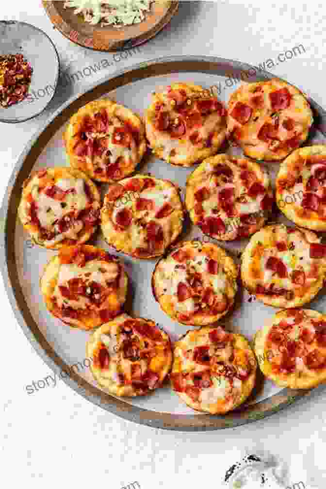 A Close Up Of A Delicious Pizza Bite Baking Guide For Kids: Savory Baking Recipes For Little Chefs