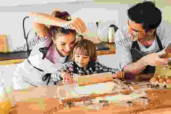 A Family Having Fun While Baking Together Baking Guide For Kids: Savory Baking Recipes For Little Chefs