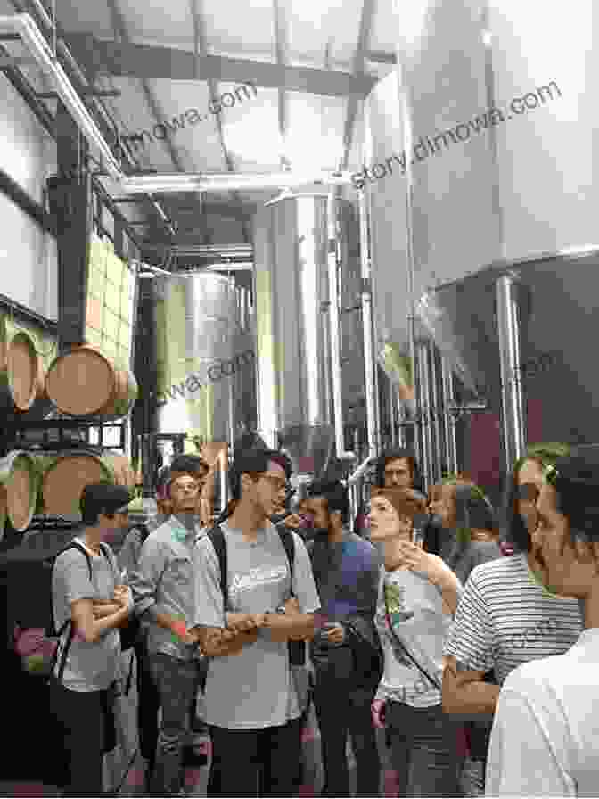 A Group Of People Enjoying A Brewery Tour With Beer Samples New York Breweries (Breweries Series)