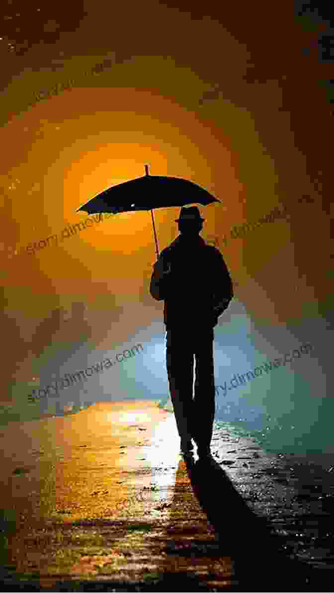 A Lone Figure Walking Confidently Through A Stormy Landscape, Holding An Umbrella Of Gratitude To Africa Beyond: Walking Through The Storms Of Life With A Thankful Heart