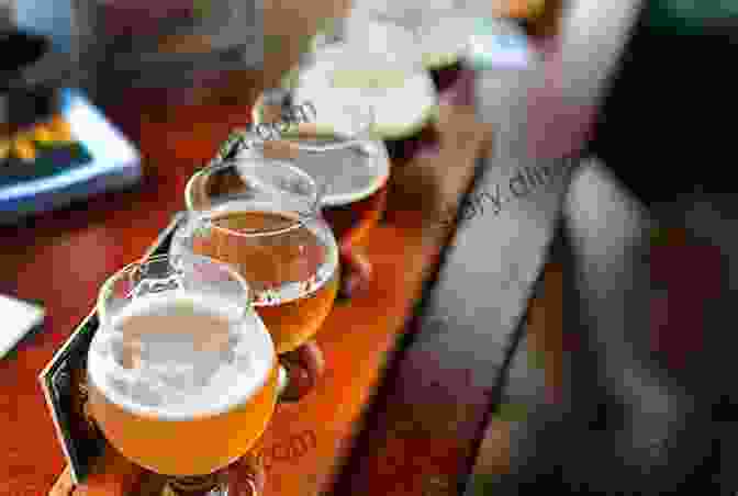 A Photo Of A Beer Tasting Flight With Different Types Of Beers New York Breweries (Breweries Series)