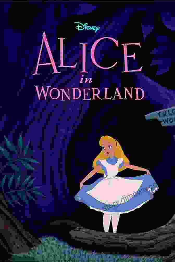 Alice In Wonderland 1951 Film Poster With Alice Falling Down The Rabbit Hole Alice In Wonderland (Disney: Classic Films S )