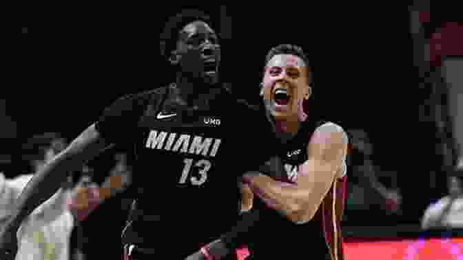 Bam Adebayo Celebrating A Victory With The Miami Heat Bam Adebayo: Bam Adebayo Biography Career Stats And Other Interesting Information