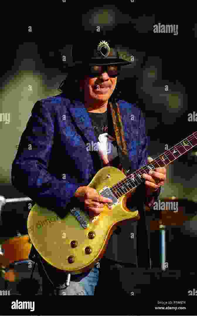 Carlos Santana Performing Live On Stage, Captivating The Audience With His Guitar Skills And Soulful Vocals. Carlos Santana (Great Hispanic Heritage)