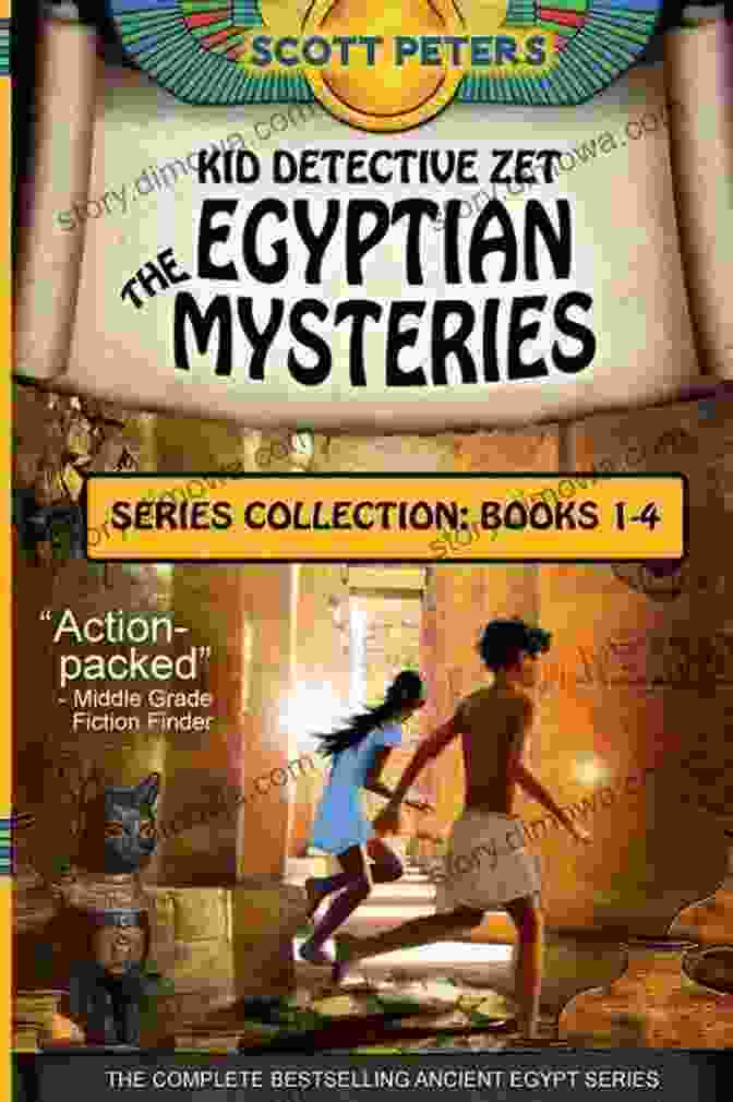 Kid Detective Zet Studying Ancient Hieroglyphs Kid Detective Zet The Egyptian Mysteries: Collection 1 4