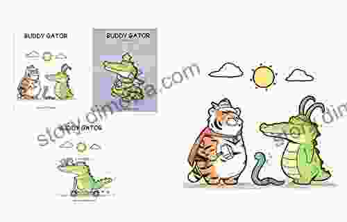 Buddy Gator: Coloring For Animal Lovers And Loki Fans