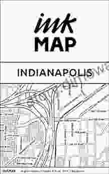 Indianapolis Inkmap maps for eReaders sightseeing museums going out hotels (English)