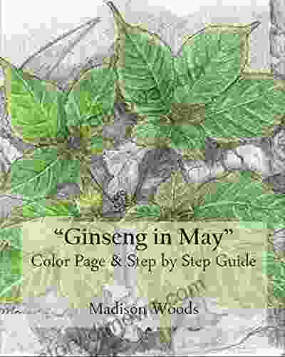 Sketch Your Own Ginseng: Color Page Step By Step Guide